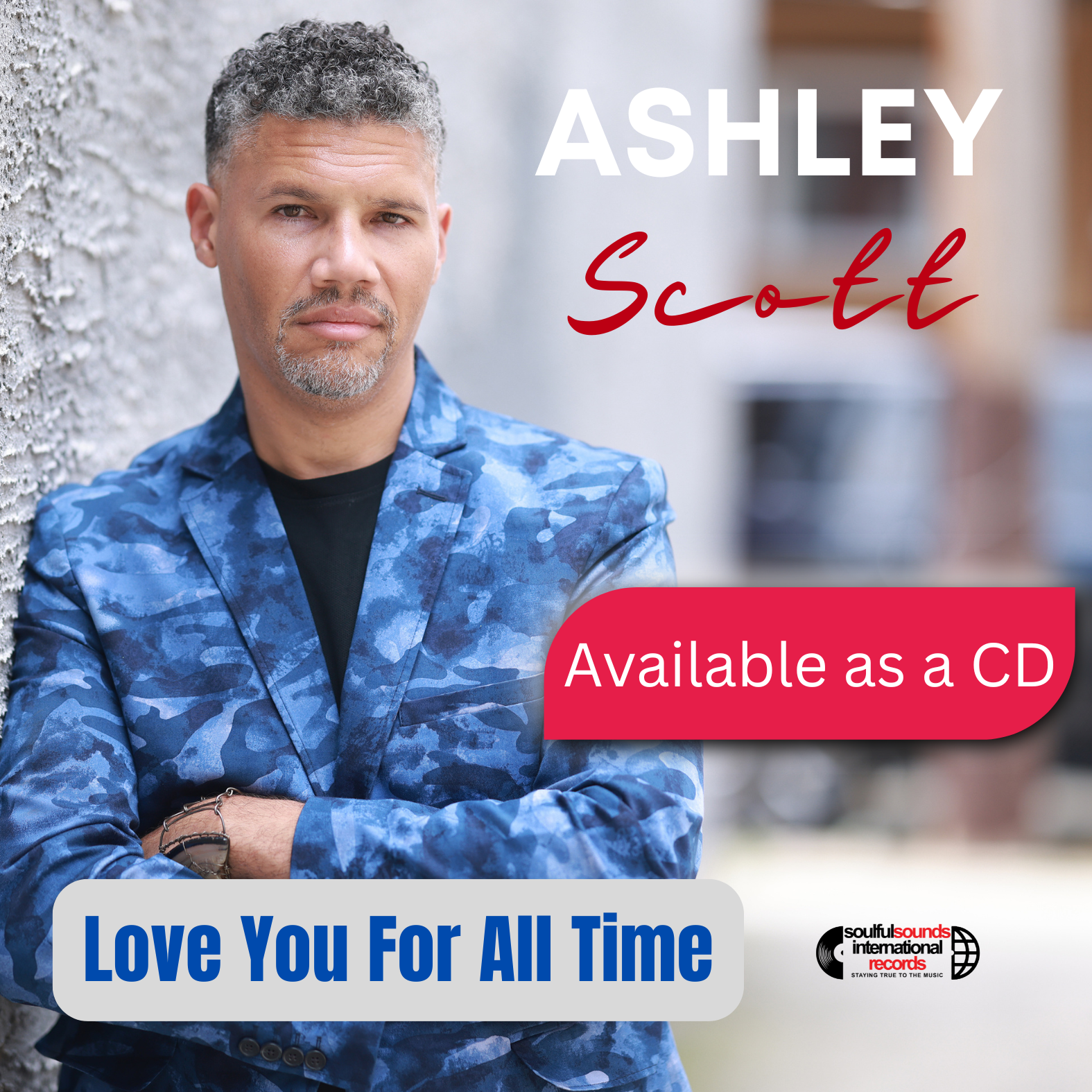 Ashley Scott - Love You For All Time. CD album record.